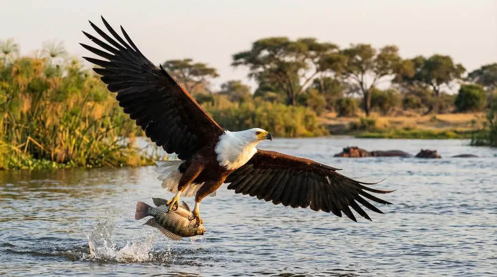 Águila pescadora africana