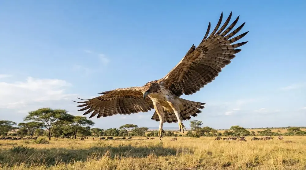 Afrikanischer Habichtadler