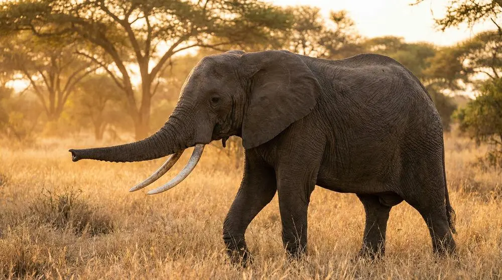 Elefante de sabana africano