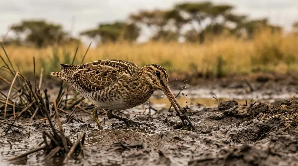 Afrikanischer Schnepfenvogel