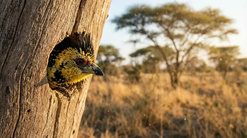 Kronen-Barbet
