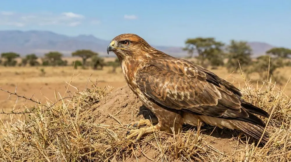 Buteo común