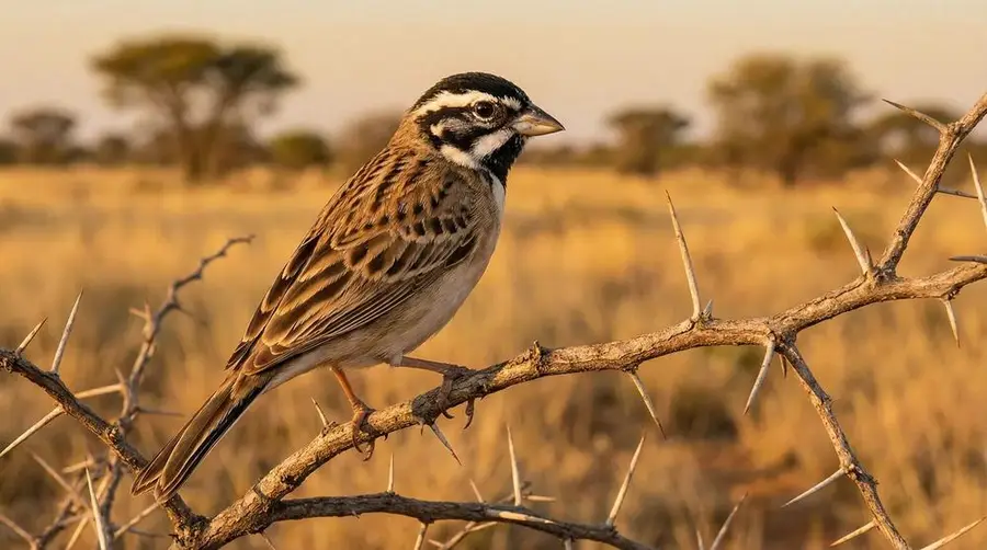 Emberiza parecido a Alondra