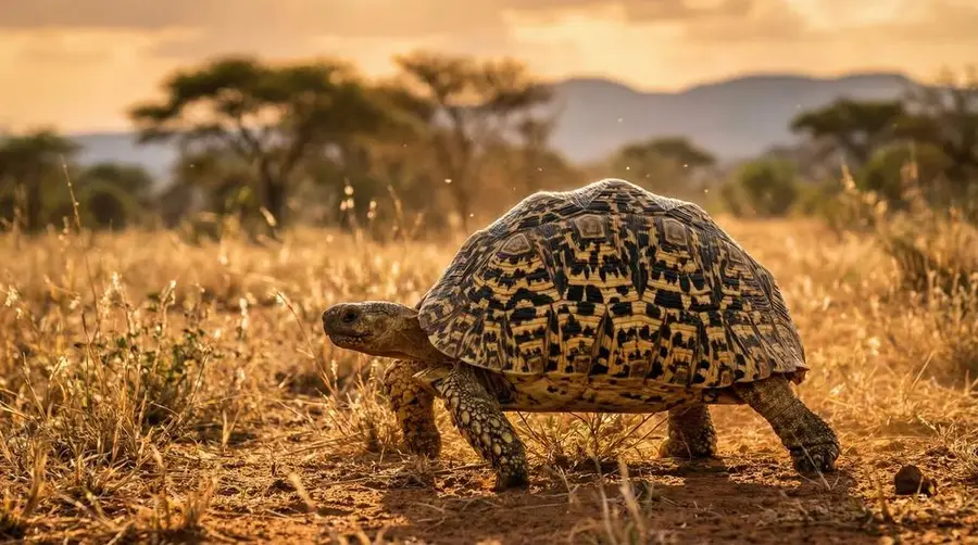 Leopardschildkröte