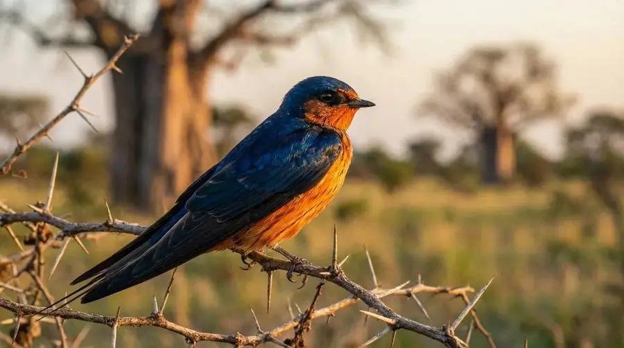 Golondrina Rayada Menor