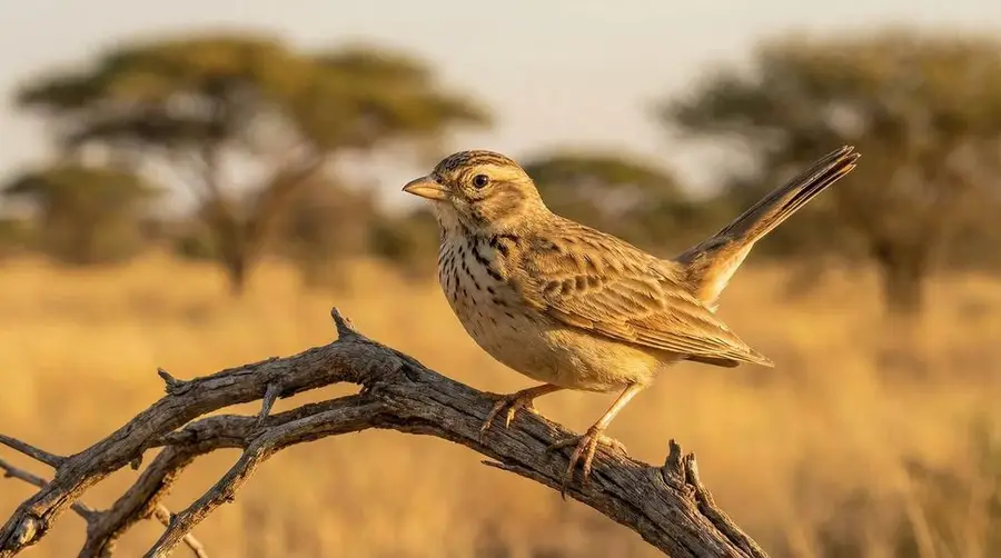 Comment repérer le Alouette sabota lors d'un safari africain