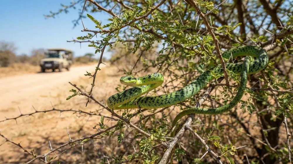 Gefleckte Buschschlange