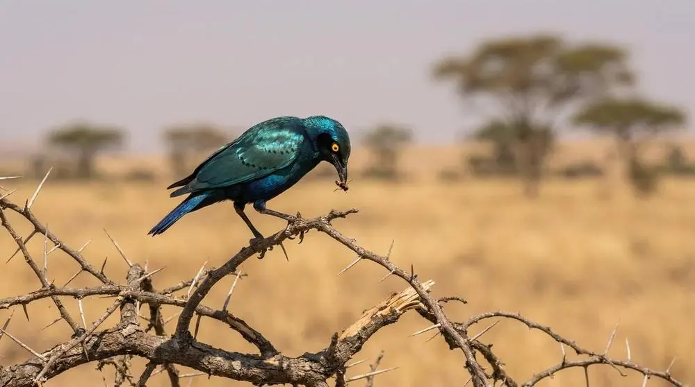 Superb Starling