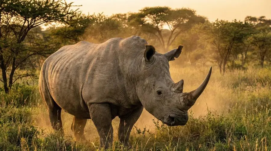 Weißes Nashorn