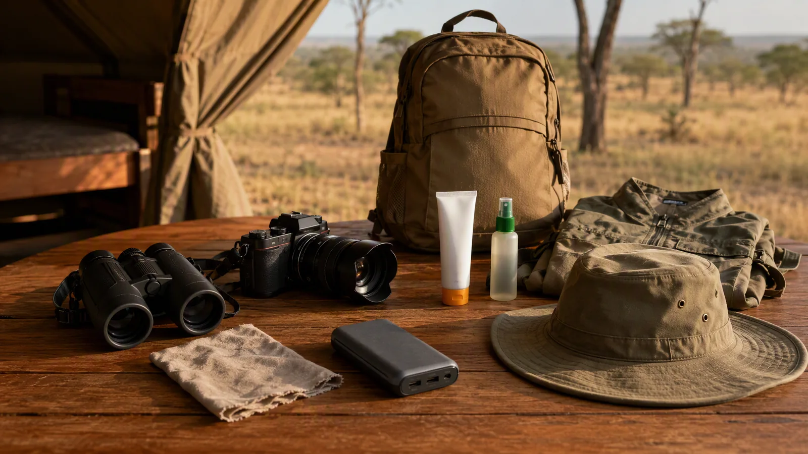 Lista de equipaje para safari 2026: qué llevar (y qué no)